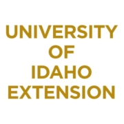 Text reading University of Idaho extension.