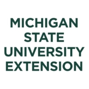 Text reading Michigan State University Extension.