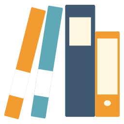 A stack of books representing experience.